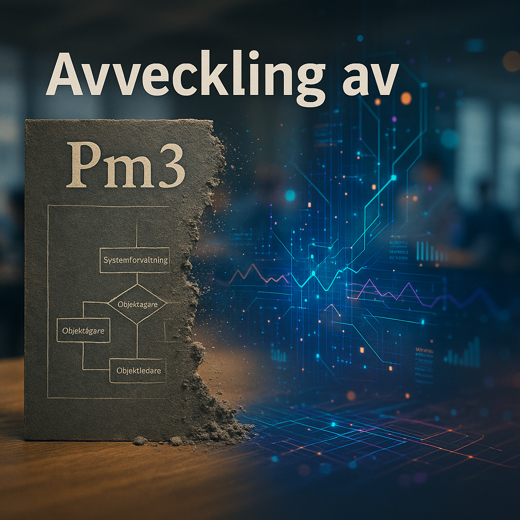 Avveckling av PM3 – så går du från struktur till agil IT-förvaltning