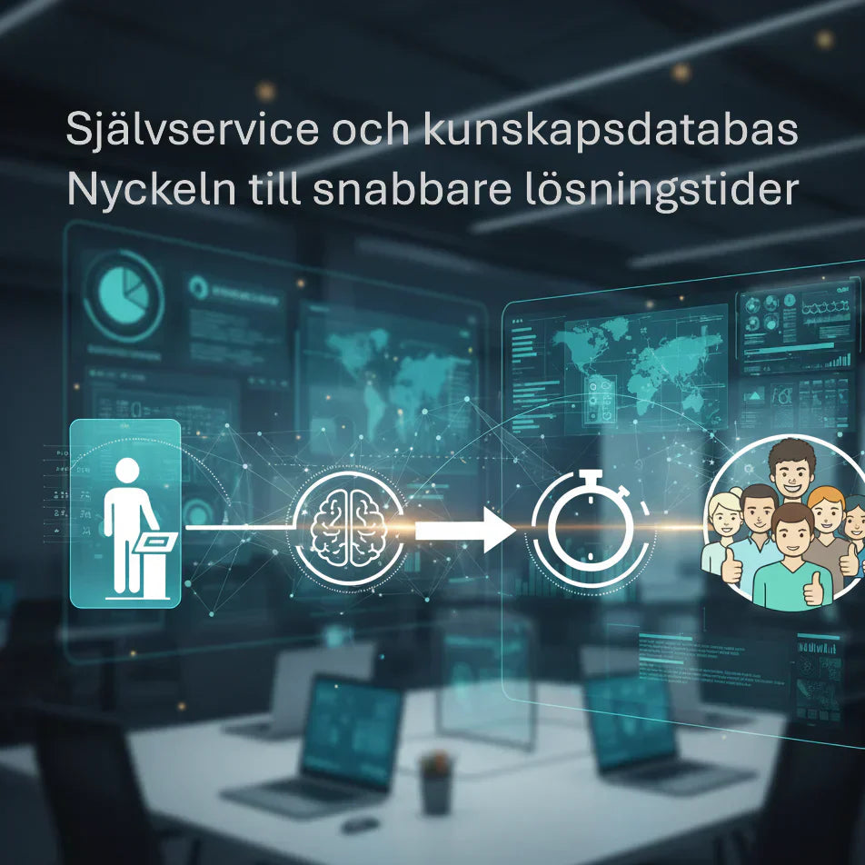 Självservice & Kunskapshantering: Nyckeln till Snabba Lösningstider & Nöjda användare